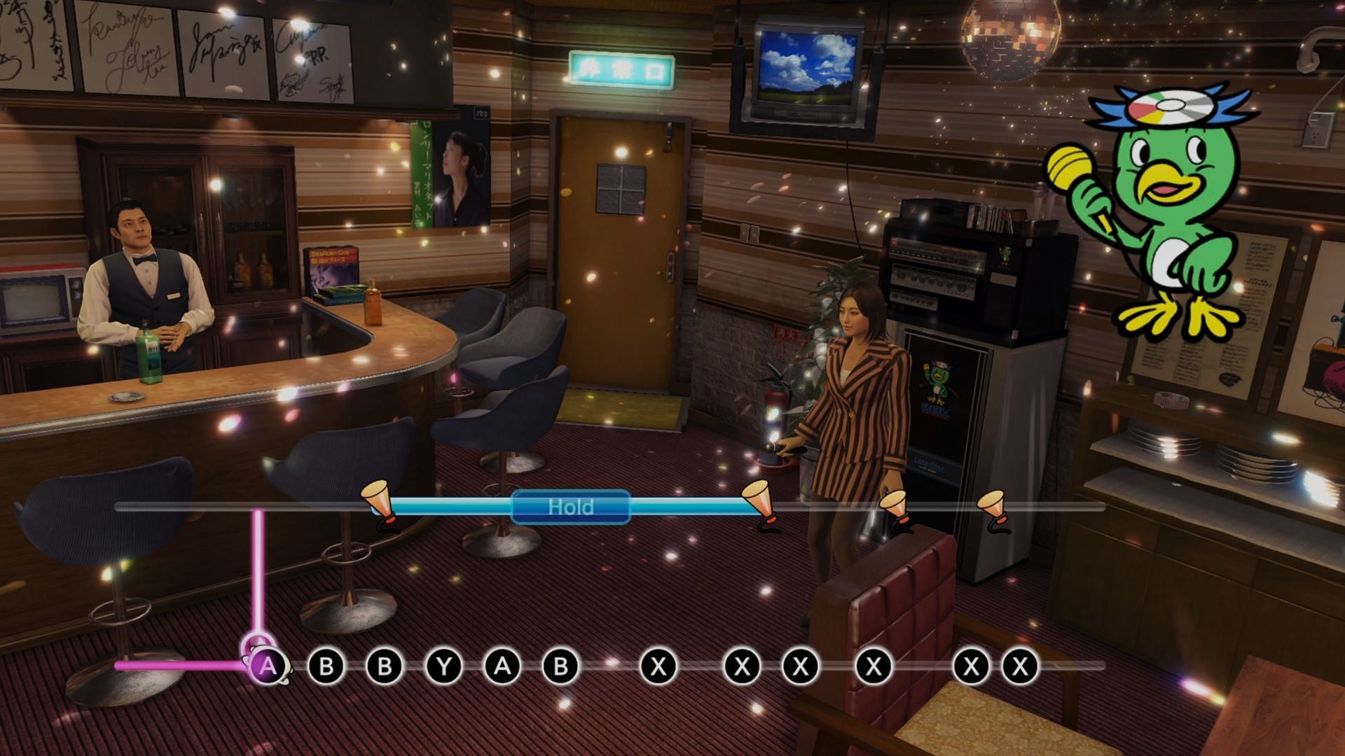 When you're used to PlayStation glyphs, this can really throw you for a loop (Image via SEGA)